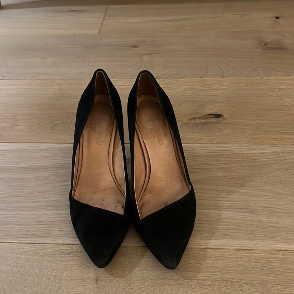 Madewell black heels